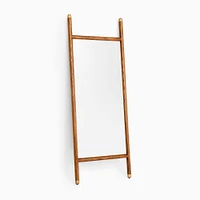 Mid-Century Wood Dowel Mirror | Modern Lighting | West Elm