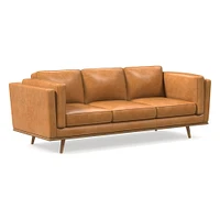 Zander Leather Sofa (90") | West Elm