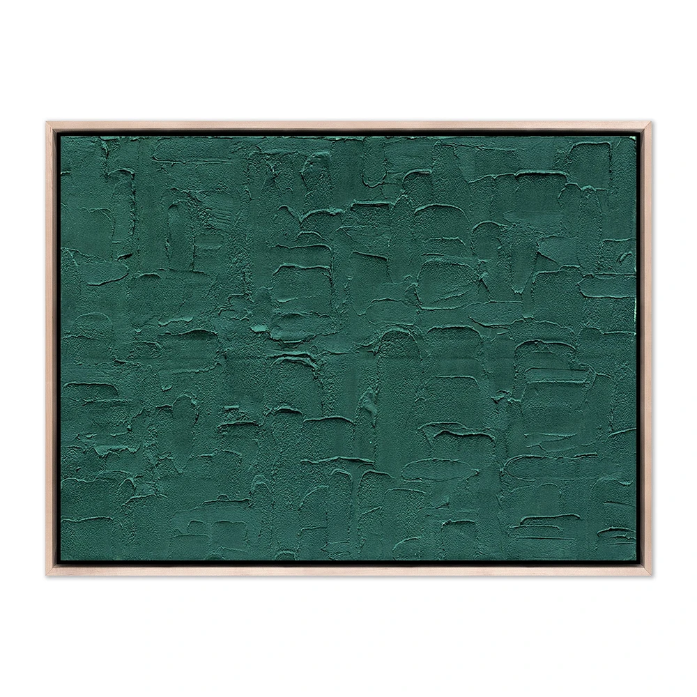 Ns 003 Deep Sage Framed Wall Art by Jade Dacay | West Elm