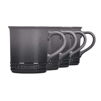 Le Creuset Mugs, Flame, 14 oz., Set of 4