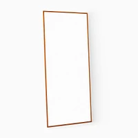 Thin Wood Floor Mirror | West Elm