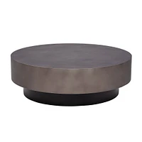 Modern Gold Steel Coffee Table | West Elm