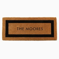 Coco Coir Monogram Doormat | West Elm