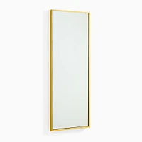 Metal Framed Long Rectangle Wall Mirror | West Elm