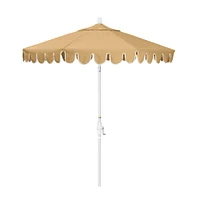 Scallop Edge Outdoor Umbrella (9') | West Elm