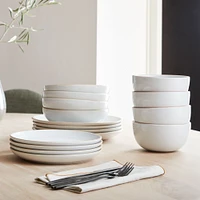 Mill Stoneware Dinnerware (Set of 16) | West Elm