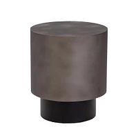 Modern Steel Side Table (18") | West Elm