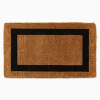 Coco Coir Monogram Doormat | West Elm