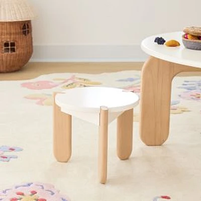 Miso Play Chairs Set of 4, Pine, White