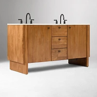 Otto Double Bathroom Vanity (60") | West Elm