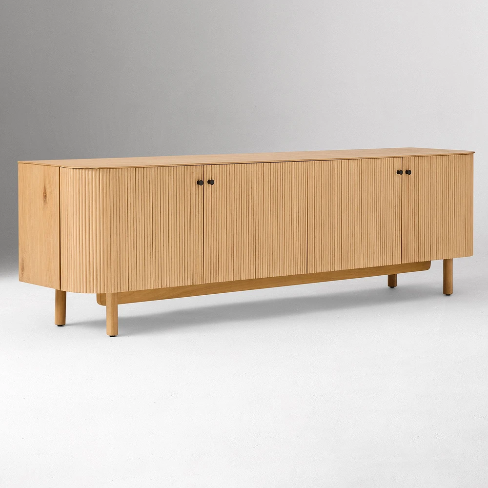 Chip & Dent: Ellington 80" Media Console, Blonde