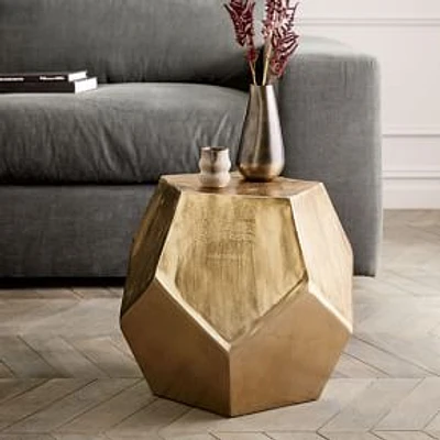 Metal (18.5") Gem Side Table