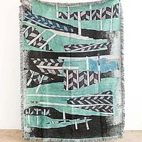 Tibele Throw Blanket, Weave, Multi, 54"x72"