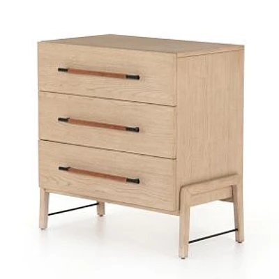 Magnolia 32.5" 3-Drawer Dresser, Yucca Oak