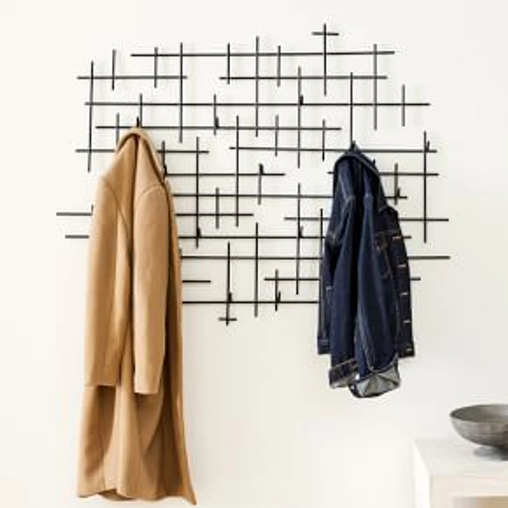 Marlow Coat Rack, Matte Black