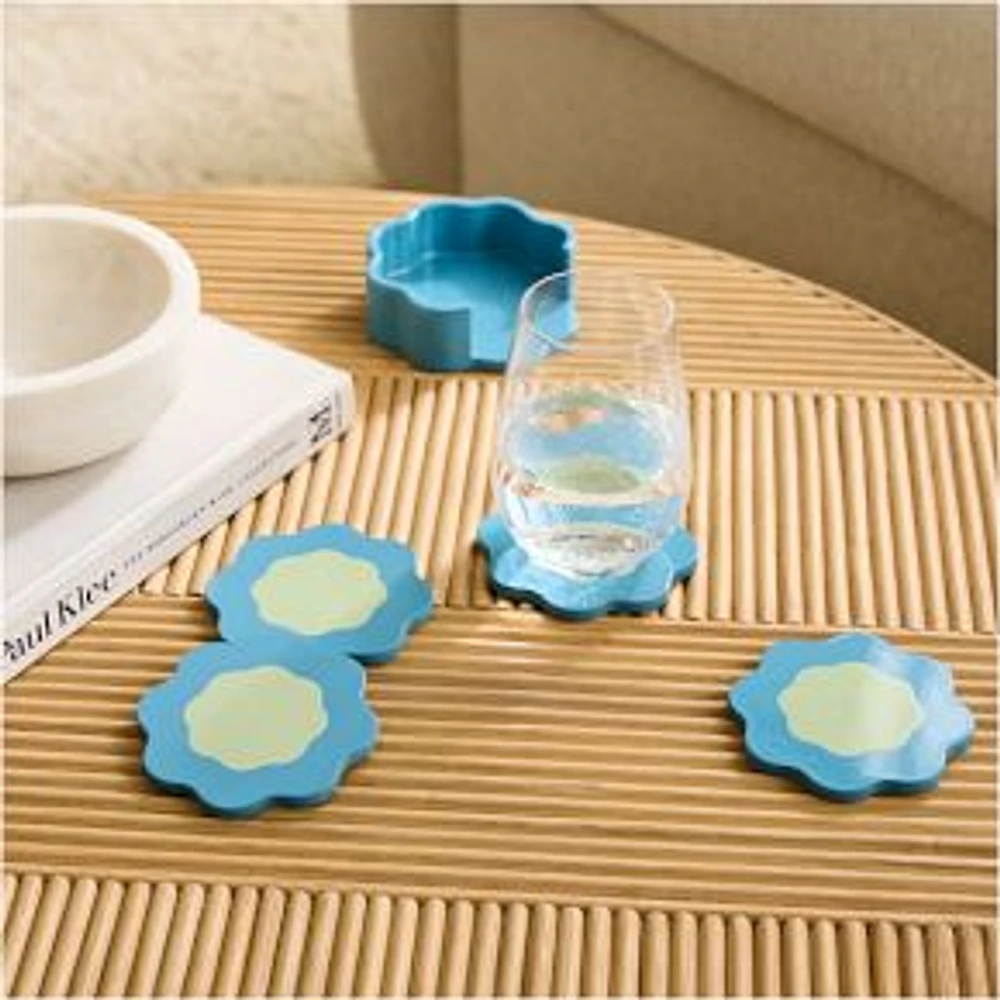 Rhode Coaster, Blue, Each