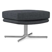 Kristoff Swivel Ottoman | West Elm