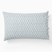 Rhode Thistle Set of 2 Standard Pillowcase, Mist Blue