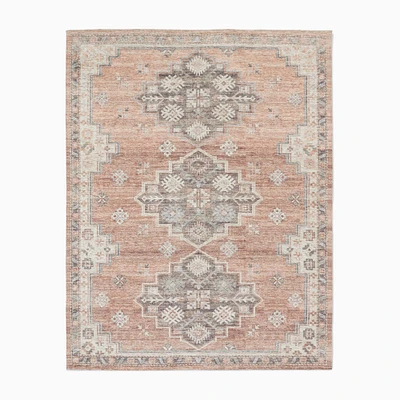 Triple Medallion Heirloom Rug, 5x8, Multi