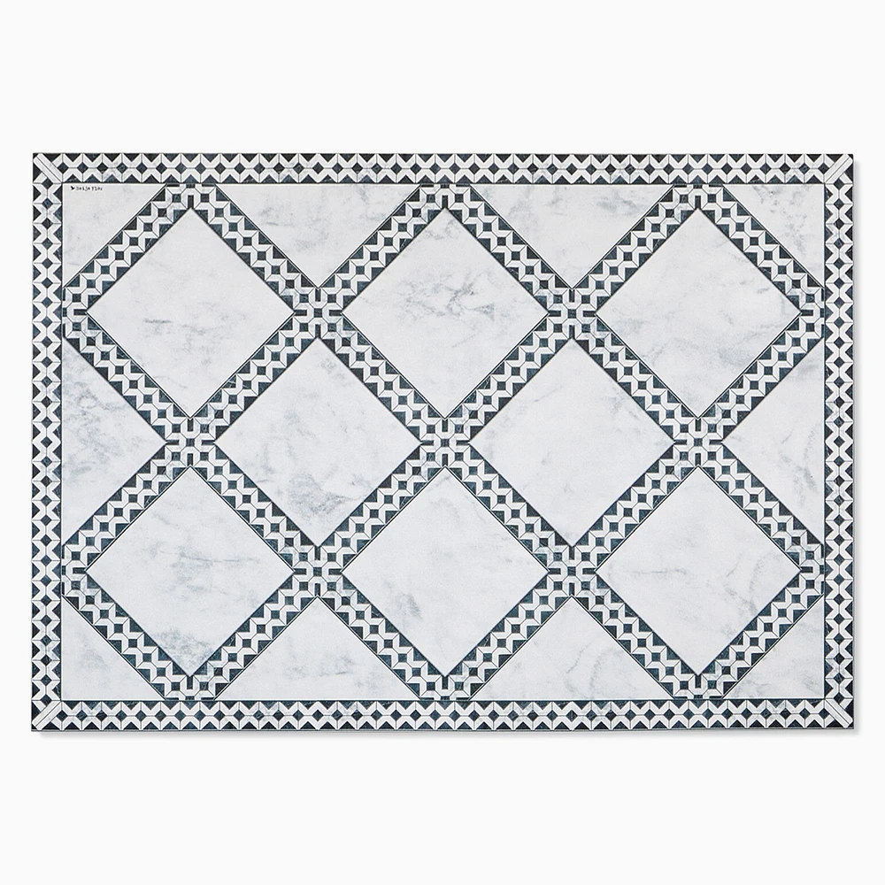 Diamond Vinyl Mat | West Elm