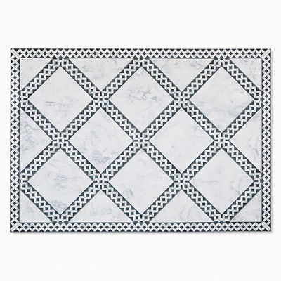 Diamond Vinyl Mat | West Elm