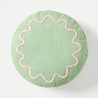 RHODE Wiggle Round Pillow | West Elm