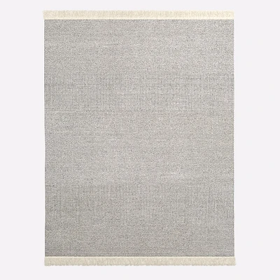 Chip & Dent: Tweed Flatweave Cotton Wool Rug, 6x9