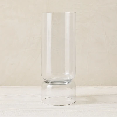 Foundations Glass Bud Vase, Clear, 4.25"