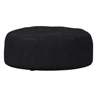 Brighton Leather Ottoman | West Elm