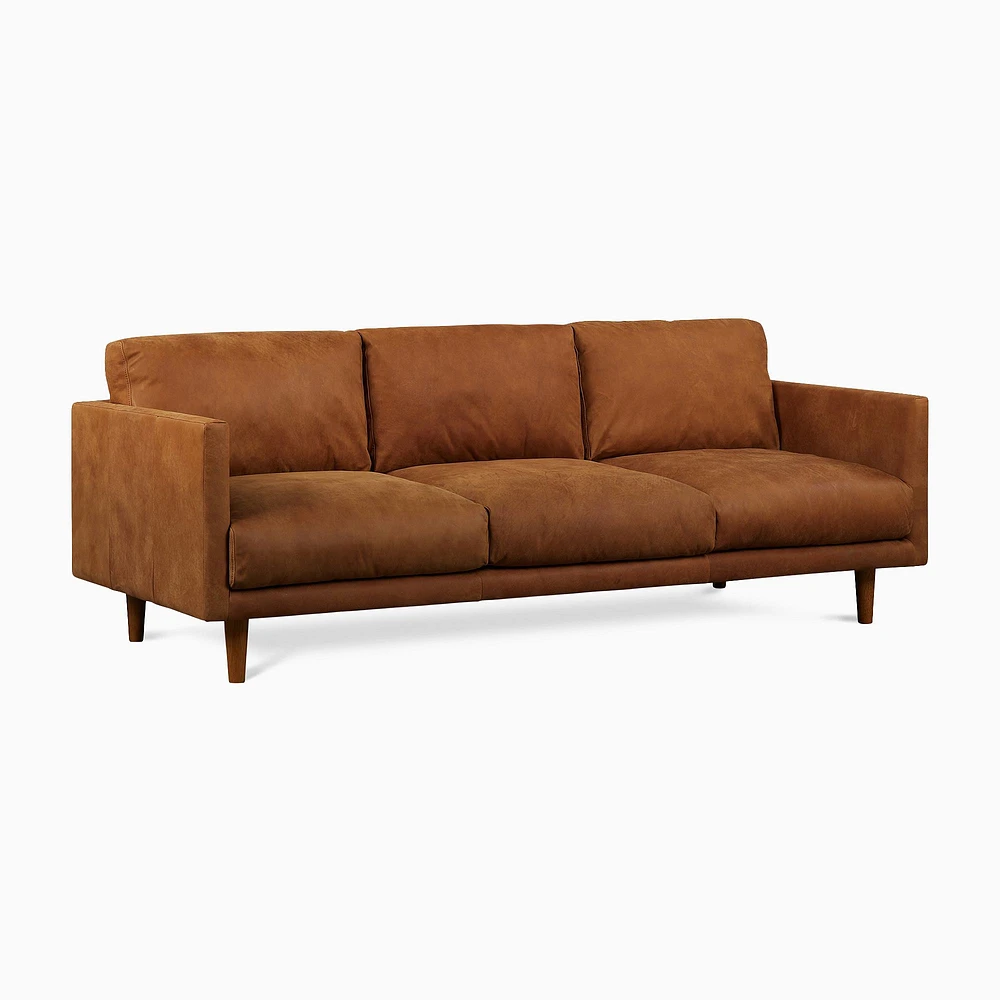 Rylan Leather Sofa (81") | West Elm