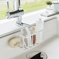 Yamazaki Faucet-Hanging Sponge Caddy | West Elm