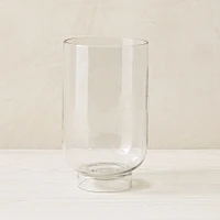 Foundations Glass Bud Vase, Clear, 4.25"