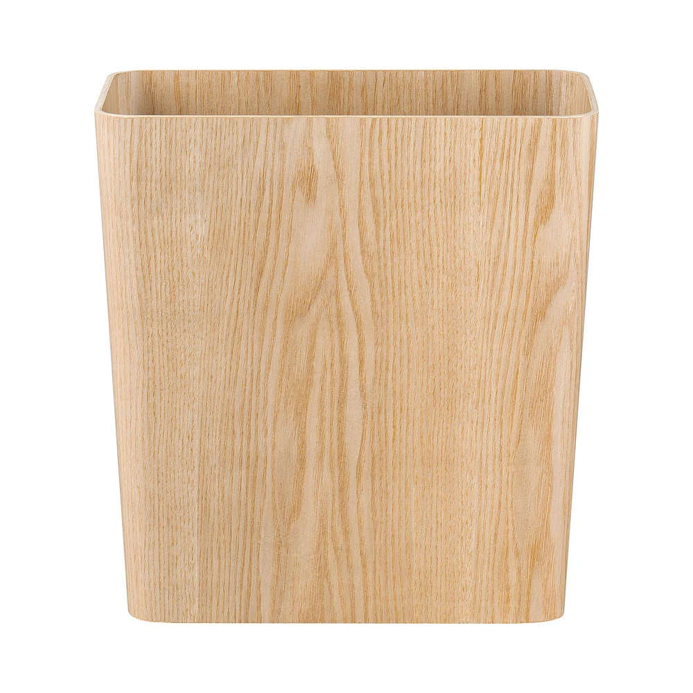 Blomus Wilo Wastepaper, Natural Wood Basket, Round