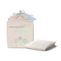 Naturepedic Organic Waterproof Crib Protector Pad, Natural, Fitted, WE Kids