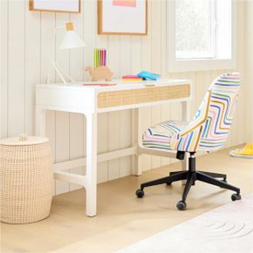 Ida Desk White/Natural