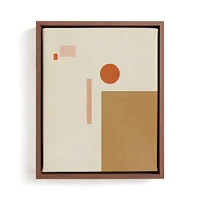 Les Italiennes I by Alex Roda, White Wood Frame, Full Bleed, 8x10