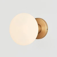 Brass Lochan Sconce with Oval