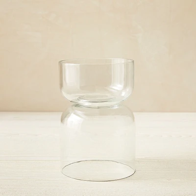 Foundations Glass Votive And Tealight Holders, Holder, Olive, Glass, 4 Inch Height