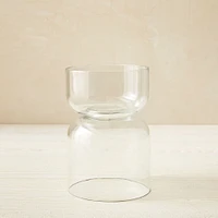 Foundations Glass Votive And Tealight Holders, Holder, Olive, Glass, 4 Inch Height