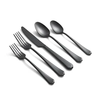 Geo Flatware, 20 Piece, Mirror