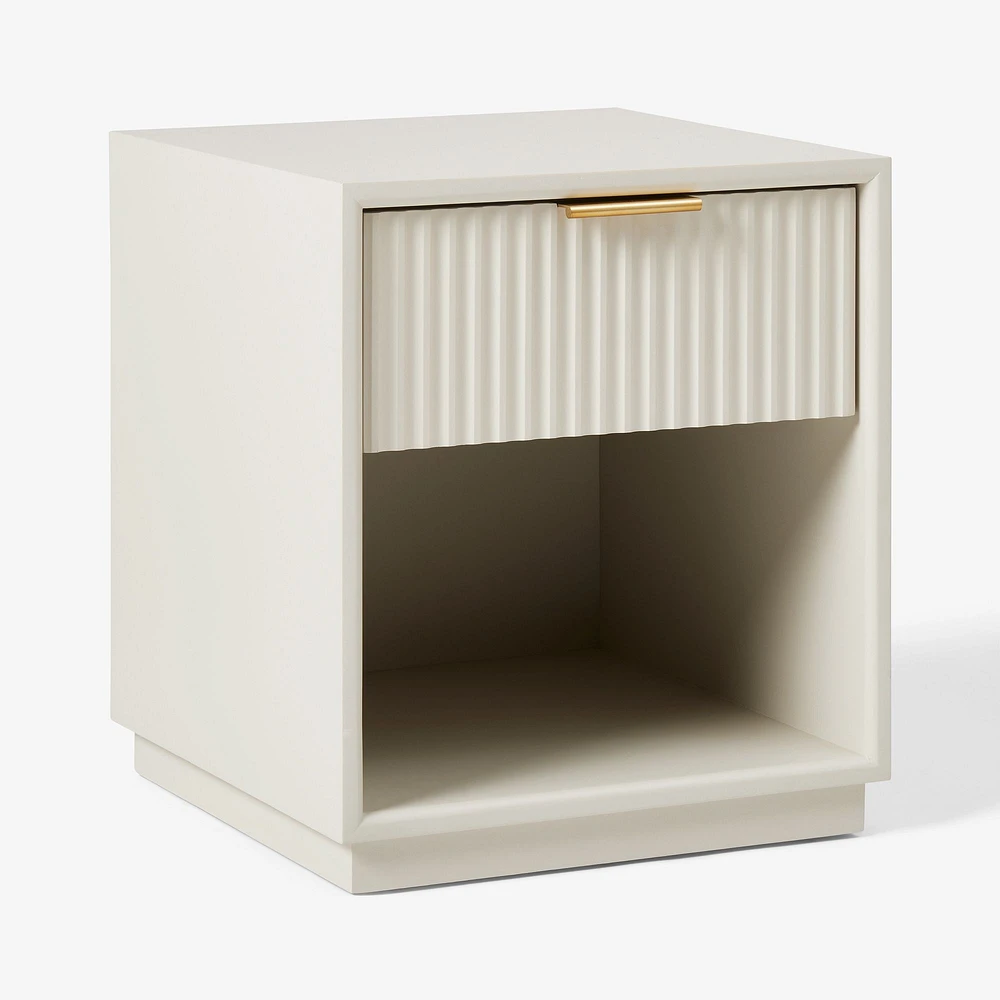 Quinn Nightstand, Cerused White, WE Kids