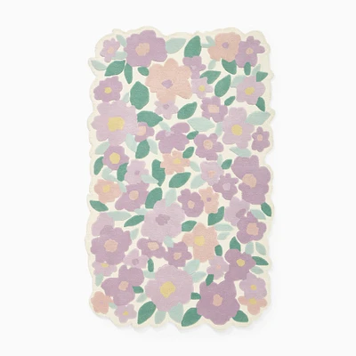 Chip & Dent: Wildflower Rug, Lavender Peony, 5X8