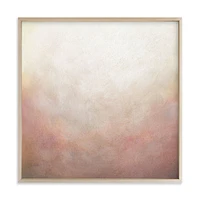 Rise II by Kristin Doversberger, White Wood Frame, Full Bleed, 11x11