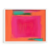 Caliente by Amy Gray, White Wood Frame, Full Bleed, 14x11