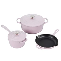 Le Creuset Signature Cookware Set, 5-Piece, White