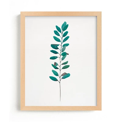 Ruscus by Jinhee Ru, Natural Wood Frame, Full Bleed, 8x10