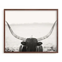 Staredown by Amy Carroll, White Wood Frame, Full Bleed, 20"x16"