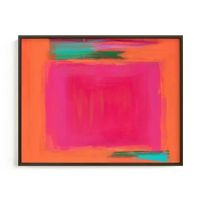 Caliente by Amy Gray, White Wood Frame, Full Bleed, 14x11