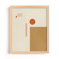 Les Italiennes I by Alex Roda, White Wood Frame, Full Bleed, 8x10