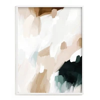 Moody Beauty I by Melanie Severin, White Wood Frame, Full Bleed, 30x40